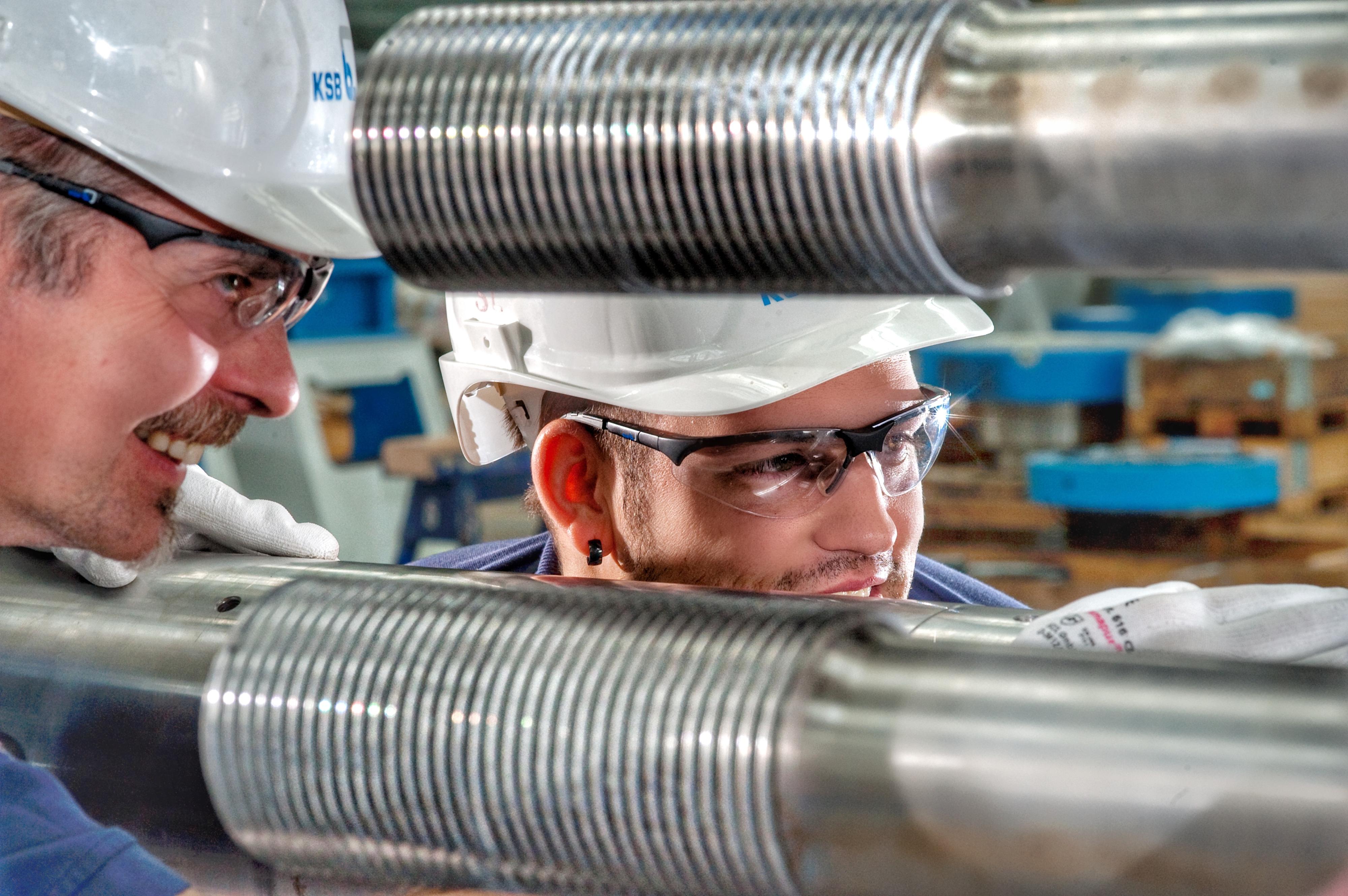 KSB çalışanları iş başında