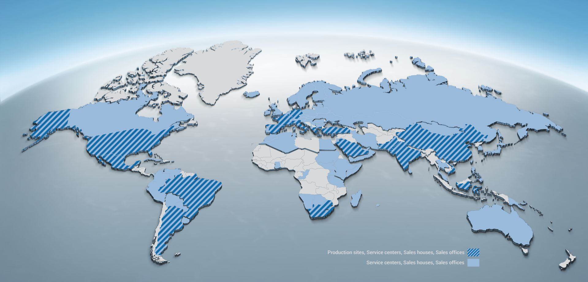 KSB Dünya Haritası